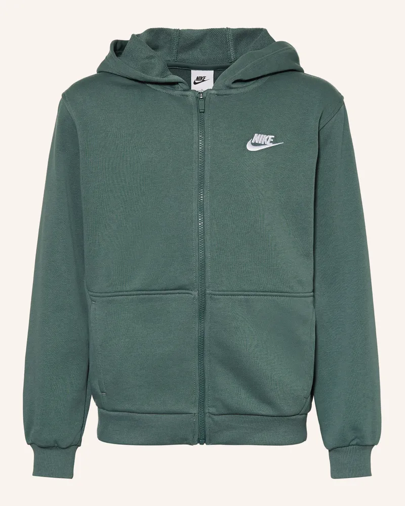 Nike Sweatjacke Sportswear Club gruen Petrol