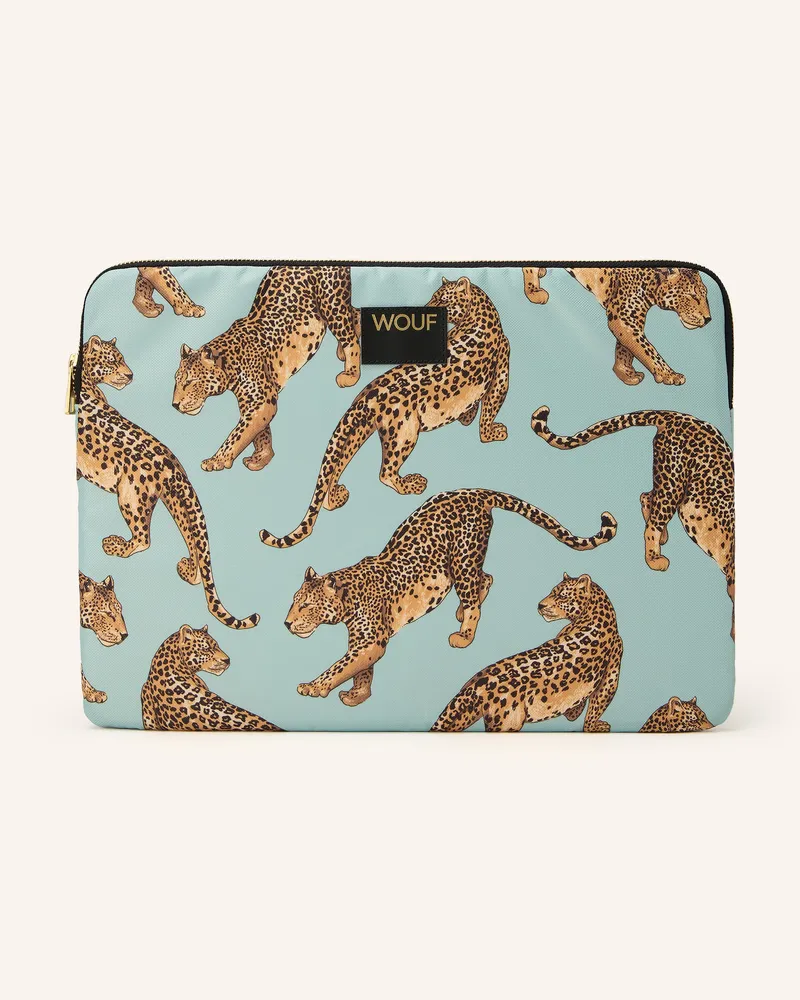 WOUF Laptop-Hülle Glow blau Mint