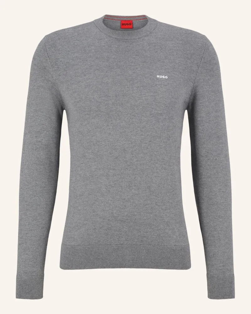 HUGO BOSS Pullover SAN CUDO-1 Regular Fit Schwarz