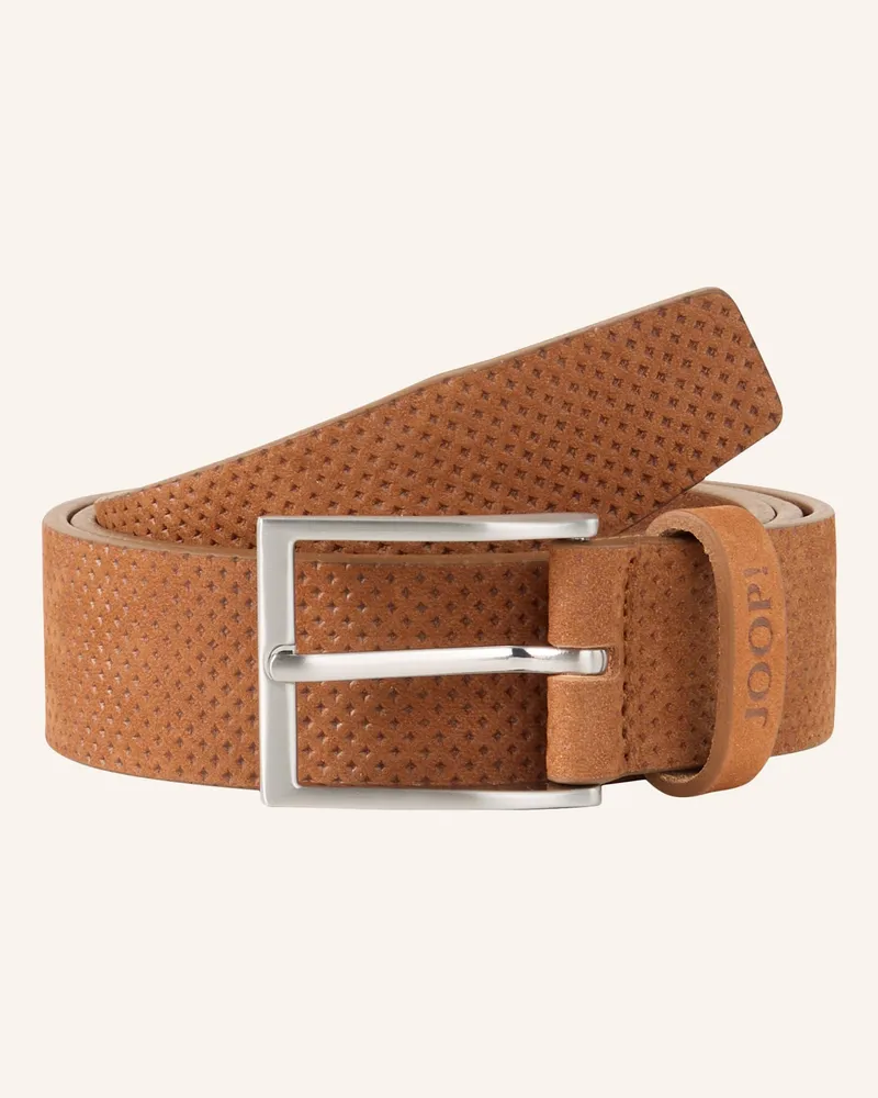JOOP! Ledergürtel braun Cognac