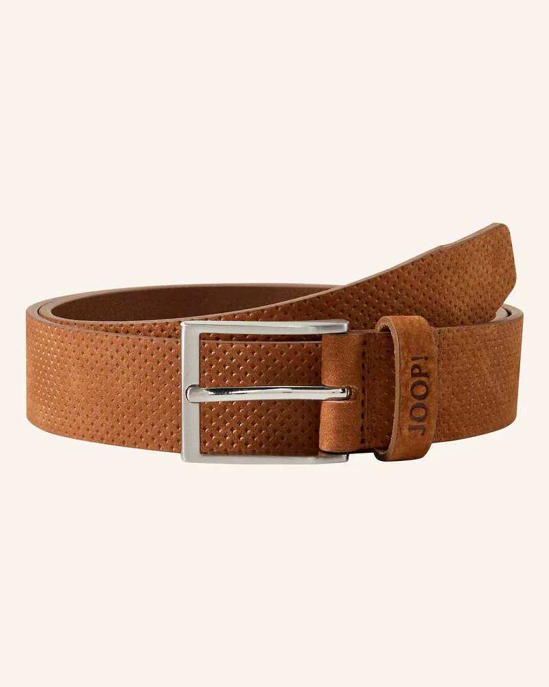 JOOP! Ledergürtel braun Cognac