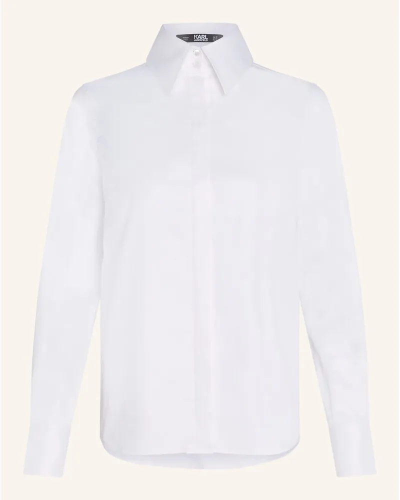 Karl Lagerfeld Bluse Weiss