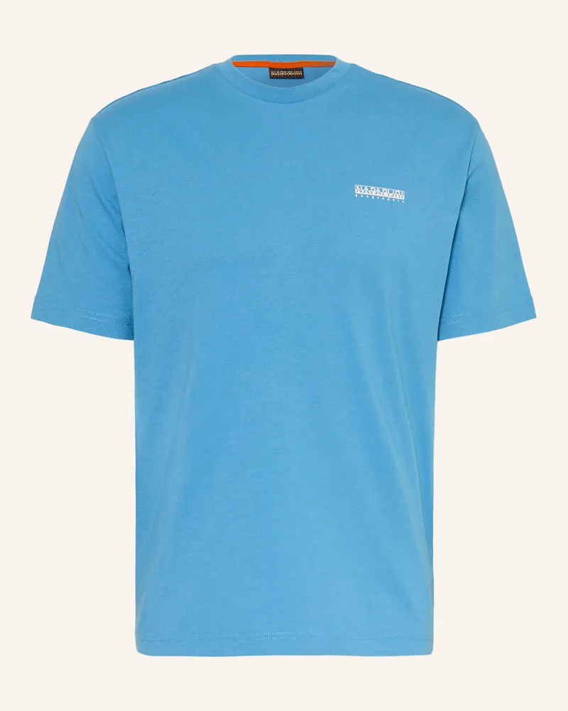 Napapijri T-Shirt blau Blau