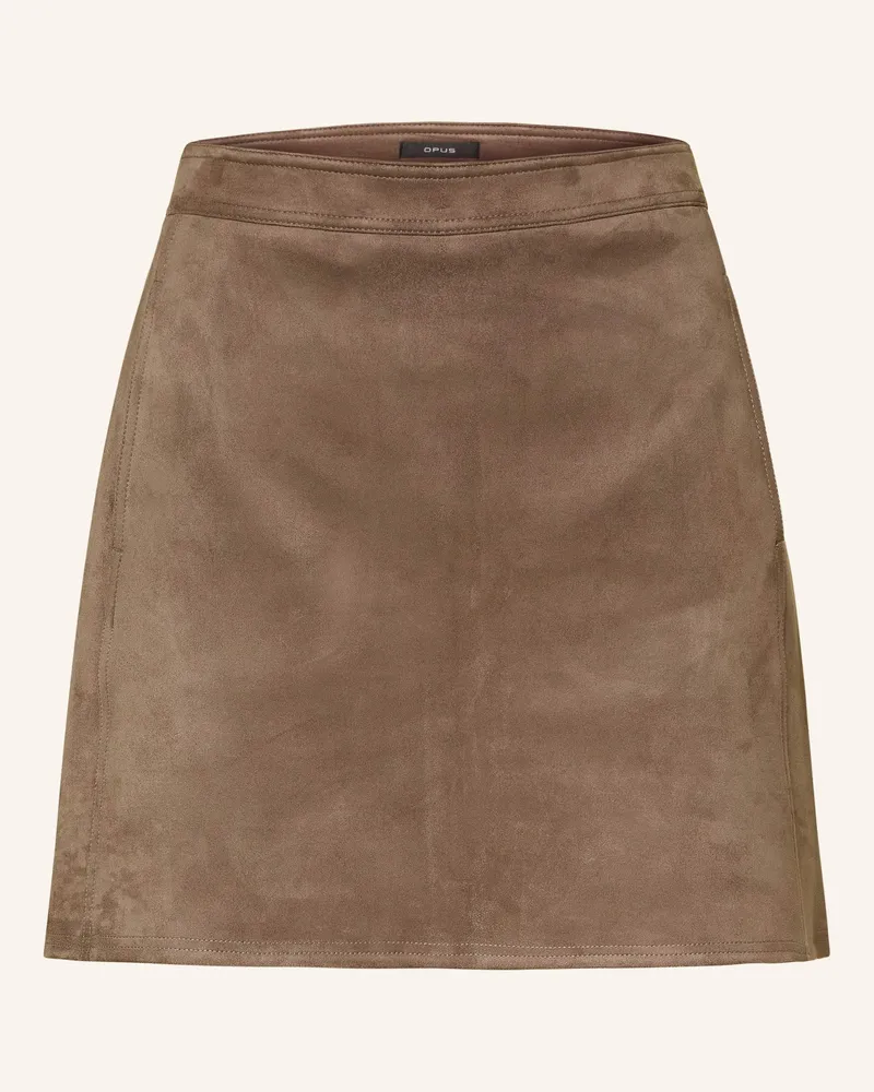 OPUS Rock Revlina Cozy In Lederoptik braun Braun