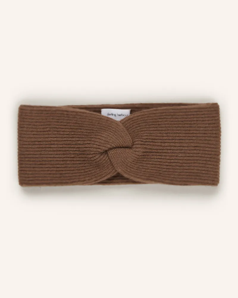 Darling Harbour Stirnband aus Cashmere Nougat