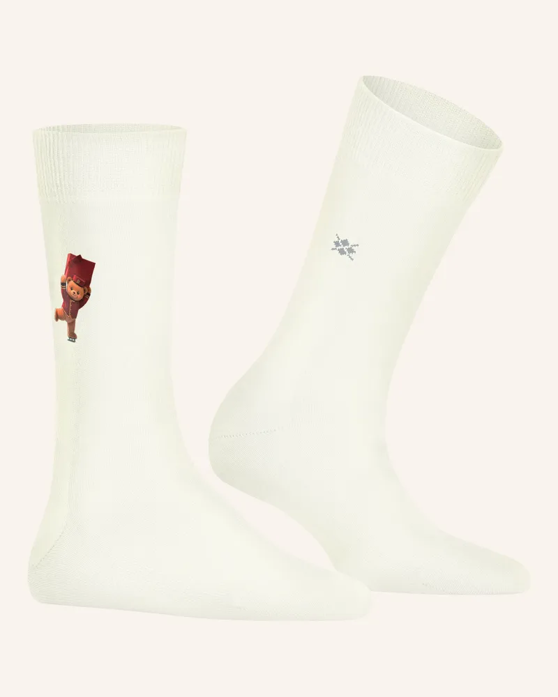 Burlington Socken Bloomsbury weiss 2040