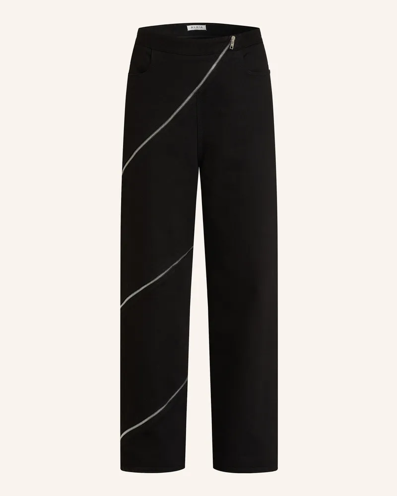 Alaïa Jeans schwarz Schwarz