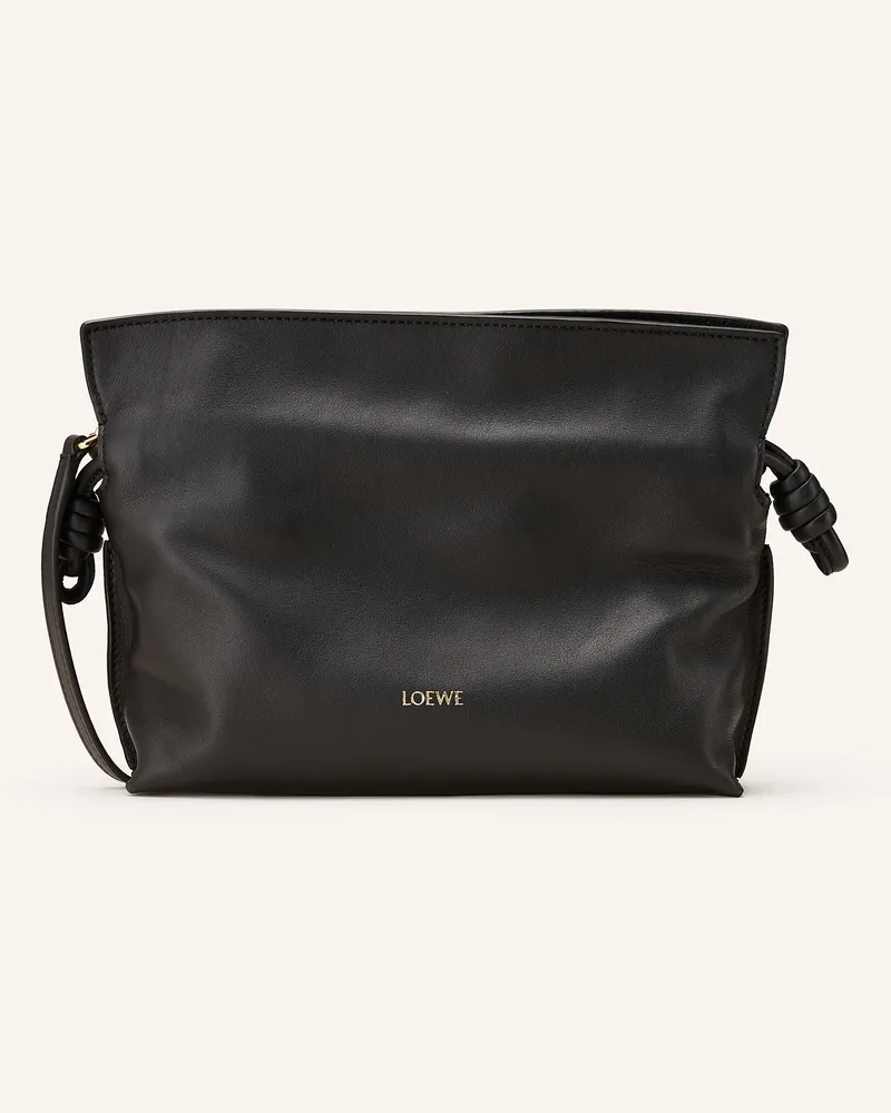 Loewe Clutch Flamenco Mini schwarz Schwarz