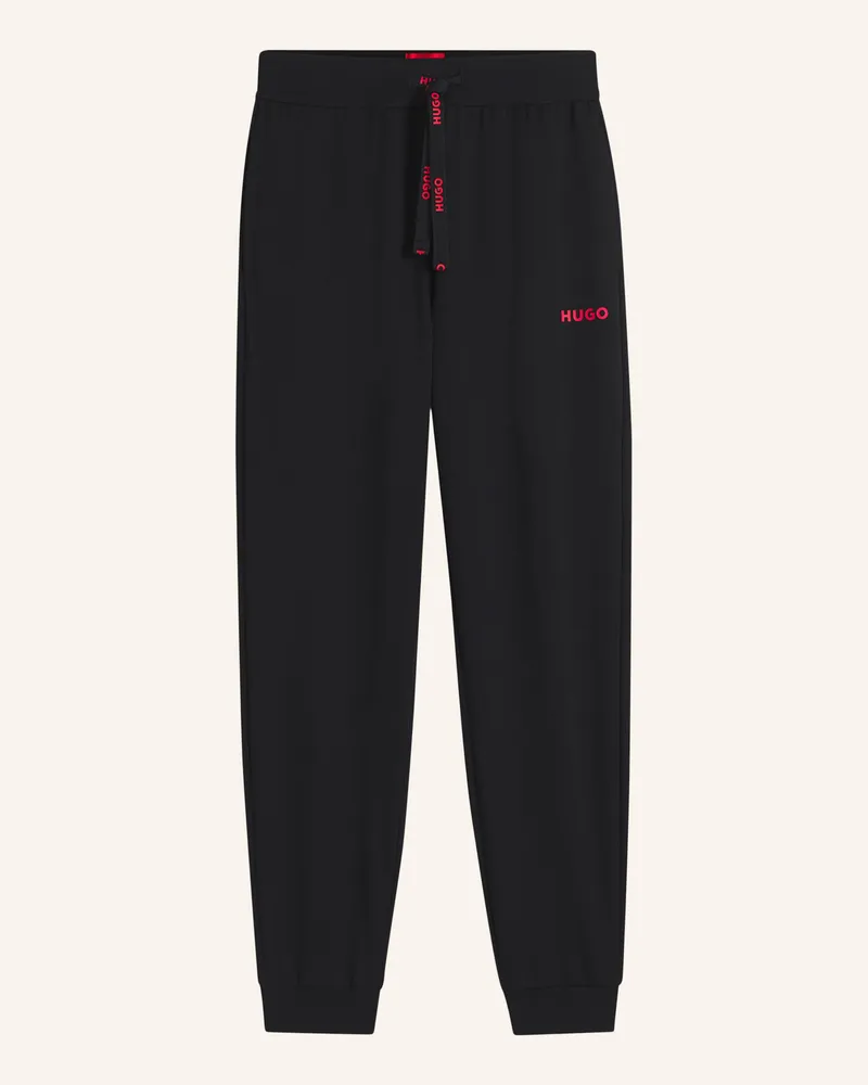 HUGO BOSS Loungewear Unterteil Hugo Id_Pant schwarz Schwarz