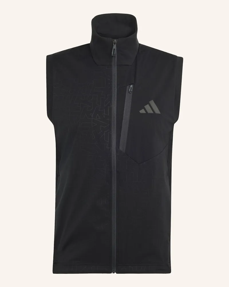 adidas Terrex Xperior Cross-Country Ski Softshell-Weste schwarz Schwarz