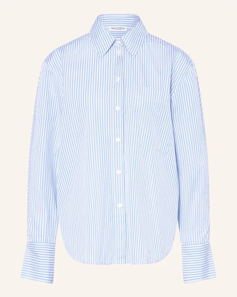 Marc O'Polo Hemdbluse Hellblau