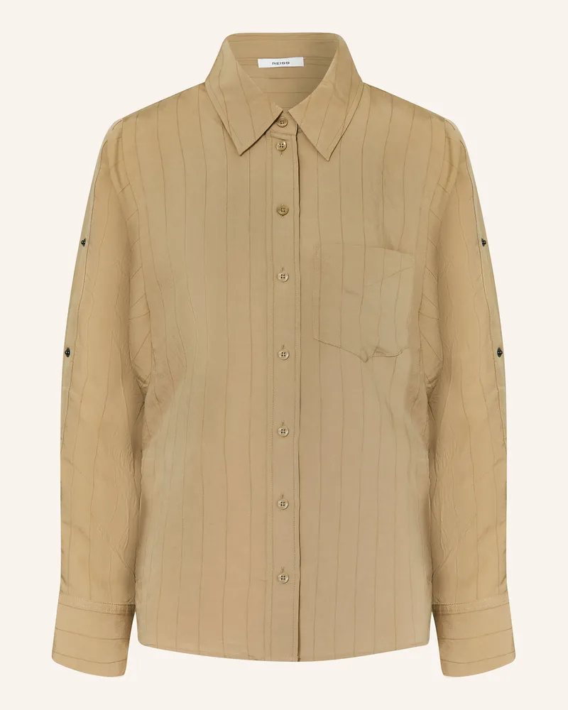 Reiss Hemdbluse gruen Khaki