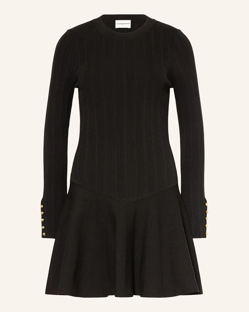 Claudie Pierlot Strickkleid Schwarz