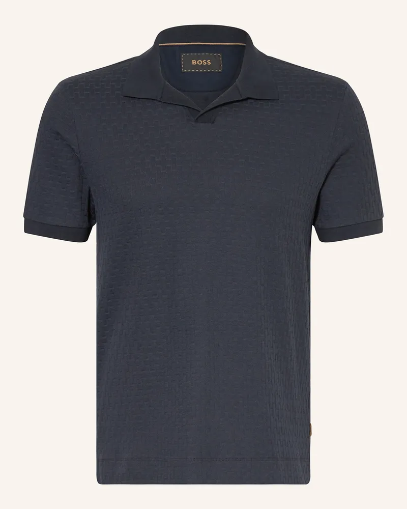 HUGO BOSS Poloshirt L-PARSON Dunkelblau
