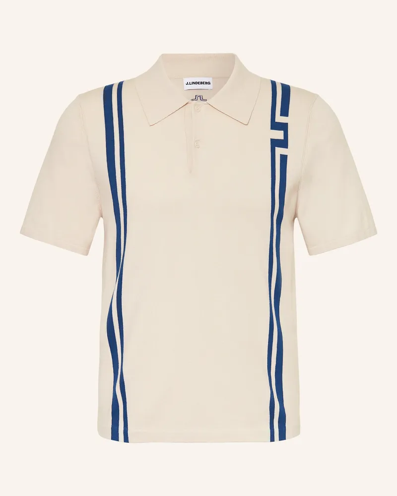 J.Lindeberg Strick-Poloshirt beige Beige