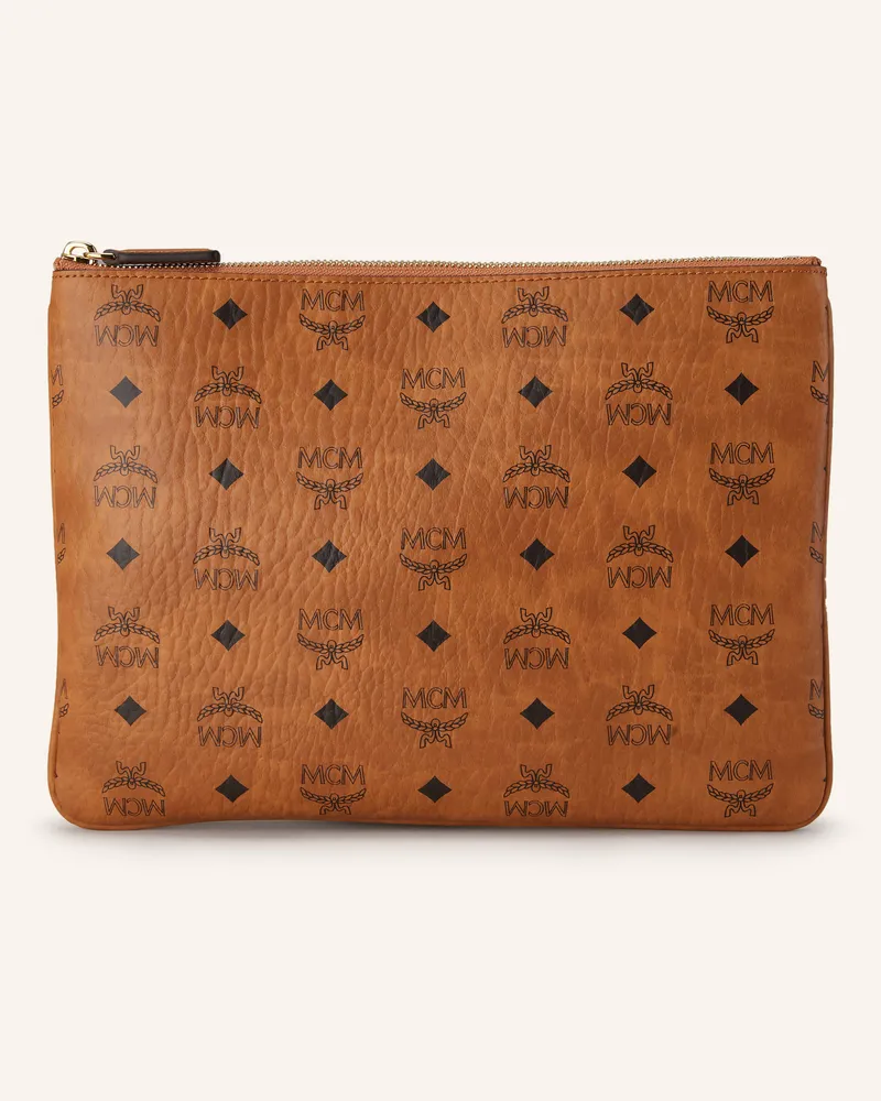 MCM Pouch Cognac