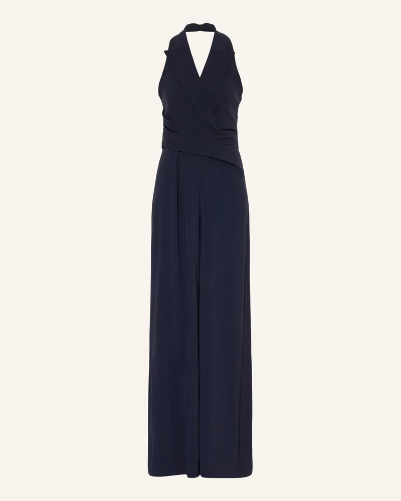 Talbot Runhof Jumpsuit blau Dunkelblau