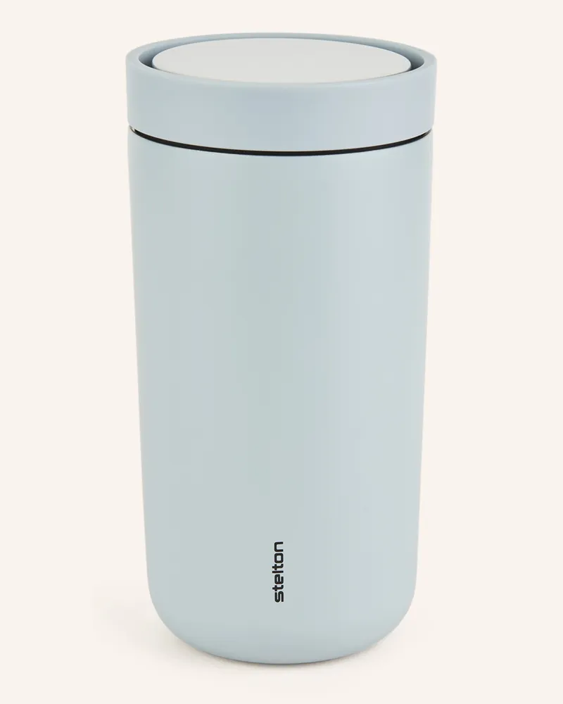 Stelton Thermobecher To Go Click blau Hellblau