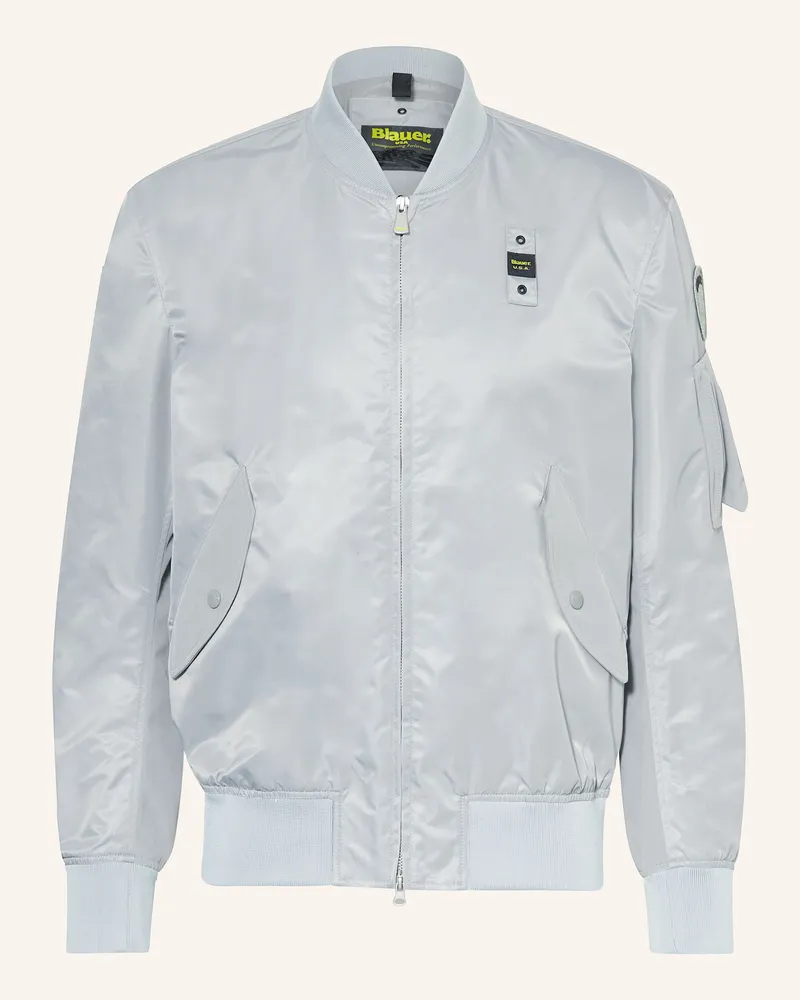 Blauer Blouson ROCKY Hellgrau