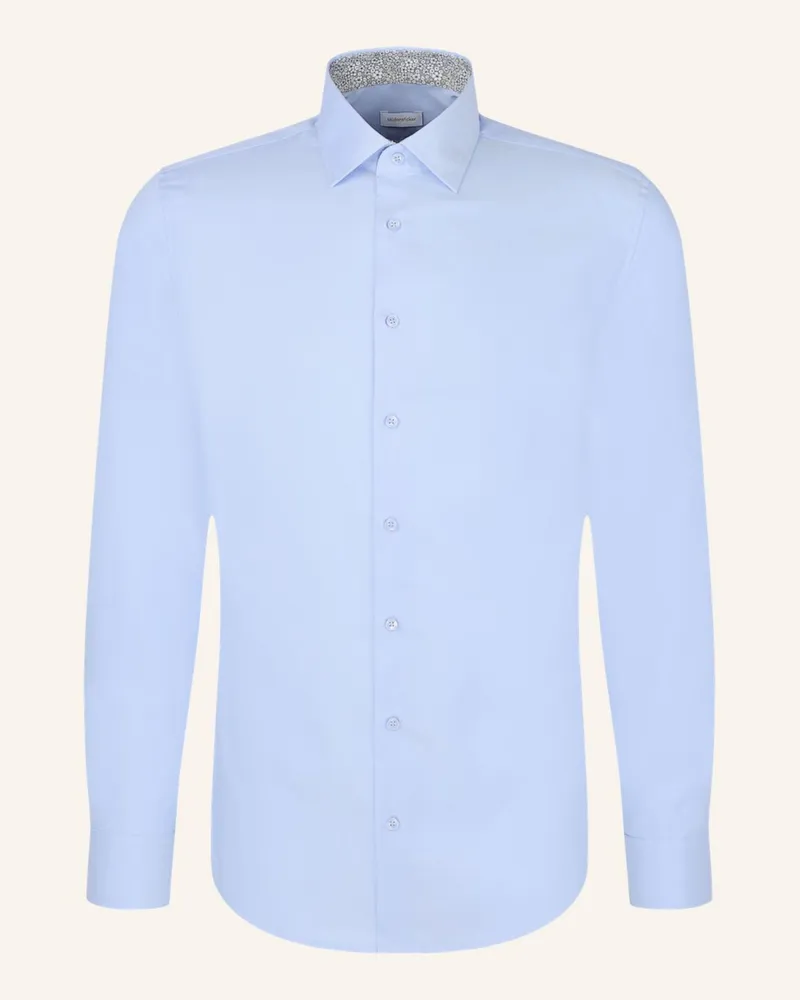 Seidensticker Business Hemd Slim Fit Hellblau
