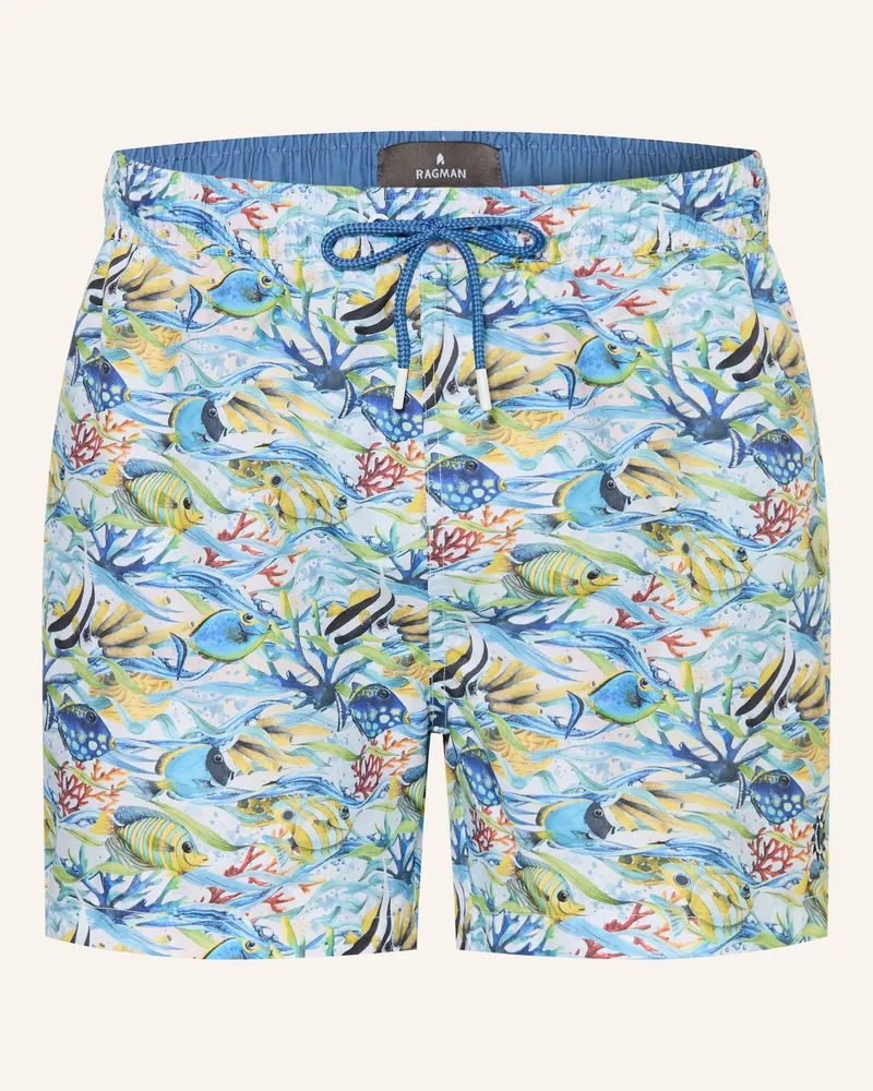 Ragman Badeshorts blau Blau