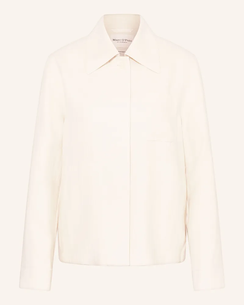 Marc O'Polo Overjacket mit Leinen Ecru