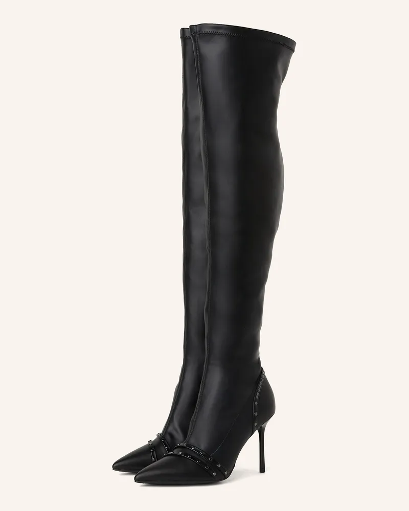 Karl Lagerfeld Stiefel Schwarz