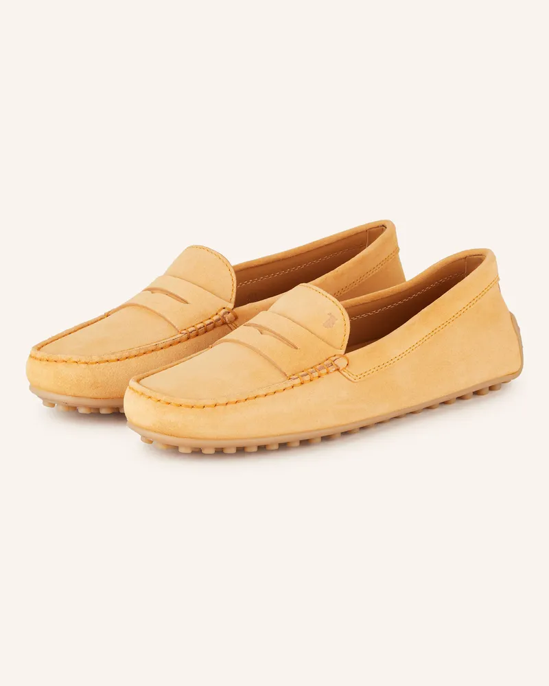 TOD'S Mokassins GOMMA Hellorange