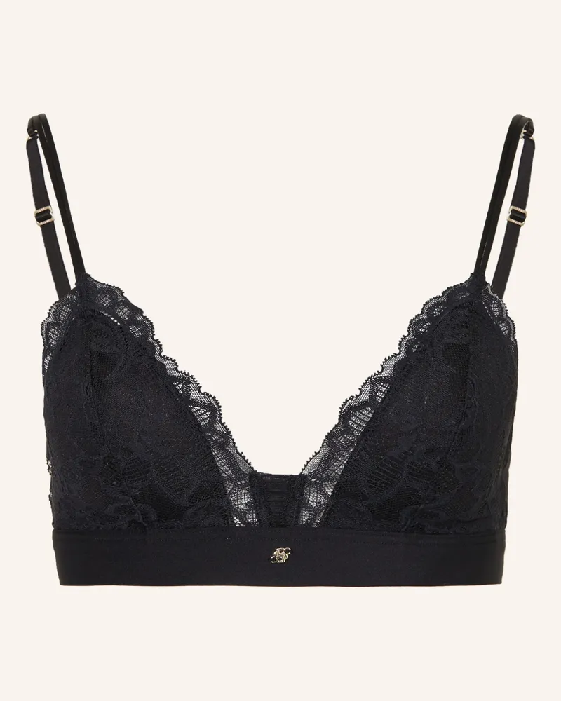 HUGO BOSS Triangel-Bh Blossom schwarz Schwarz