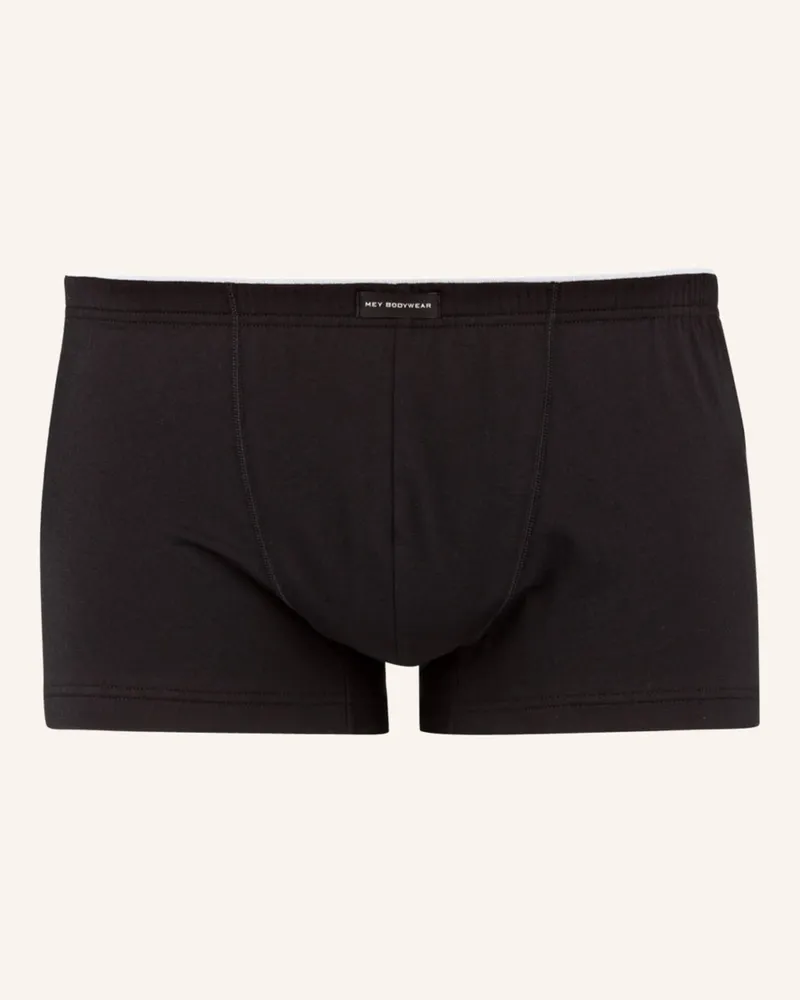 Mey Boxershorts Serie Dry Cotton schwarz Schwarz