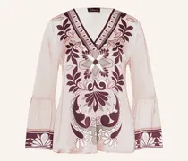 Blusenshirt aus Satin