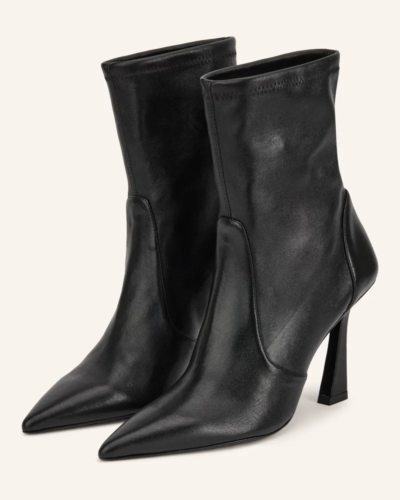 Stuart Weitzman Stiefeletten Vinnie Bootie 85 schwarz Schwarz