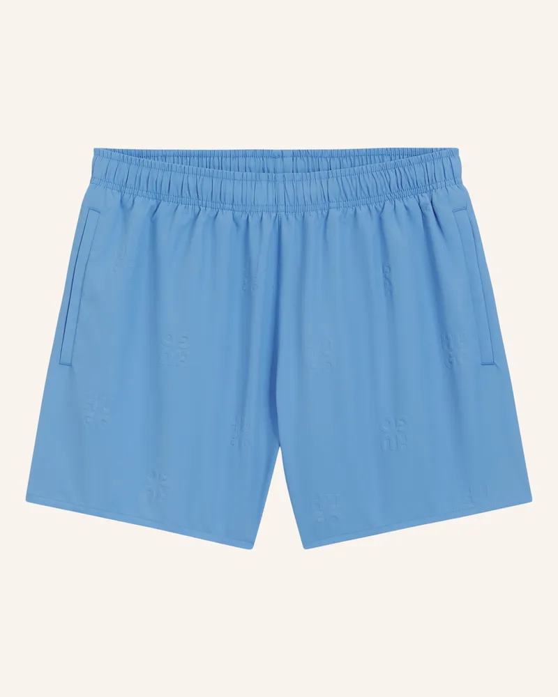 HUGO BOSS Badeshort Tonal_Logo blau Blau