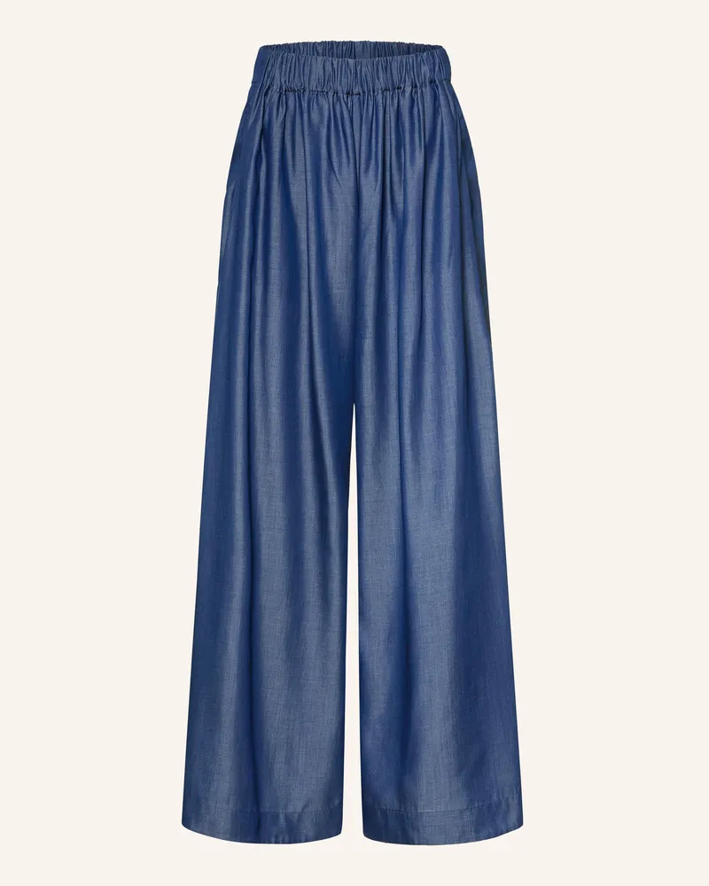 HUGO BOSS Marlenehose Talini blau Dunkelblau