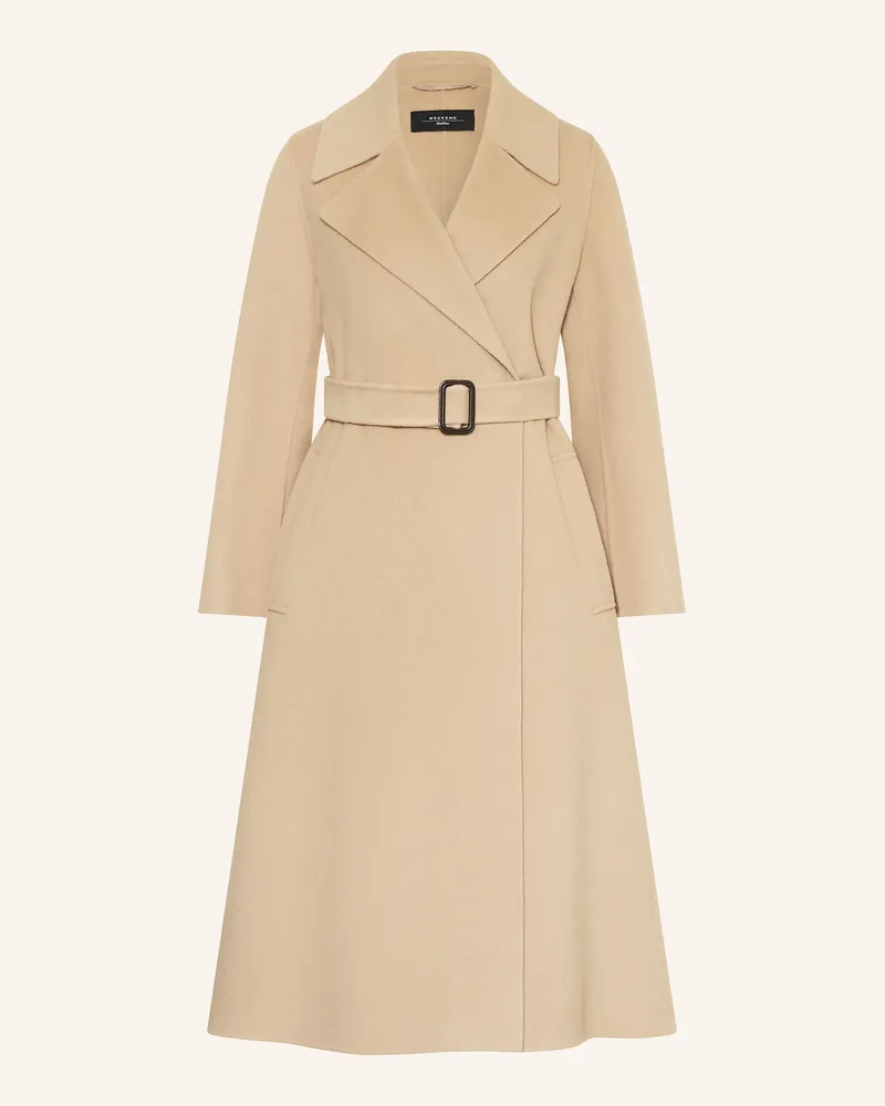 Max Mara Wollmantel Manu beige Beige
