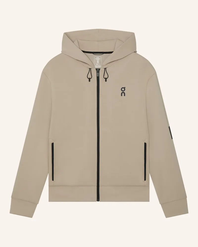 ON Sweatjacke Focus Tech beige Beige