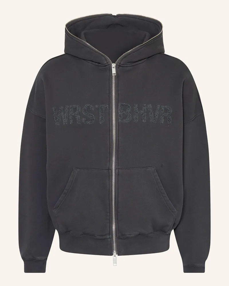 WRSTBHVR Sweatjacke TRENT Schwarz