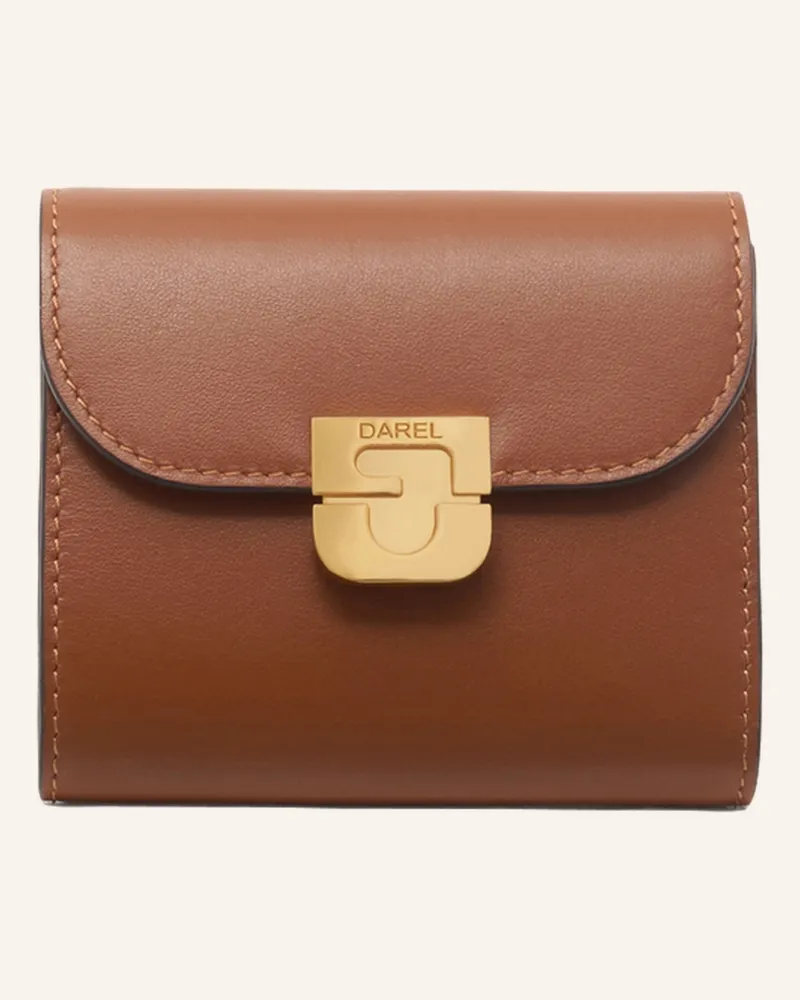 Gerard Darel Kleinlederwaren Mini Wallet braun 