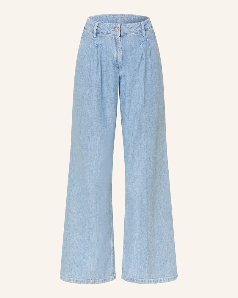 Milano Italy Wide Leg Jeans blau Blau