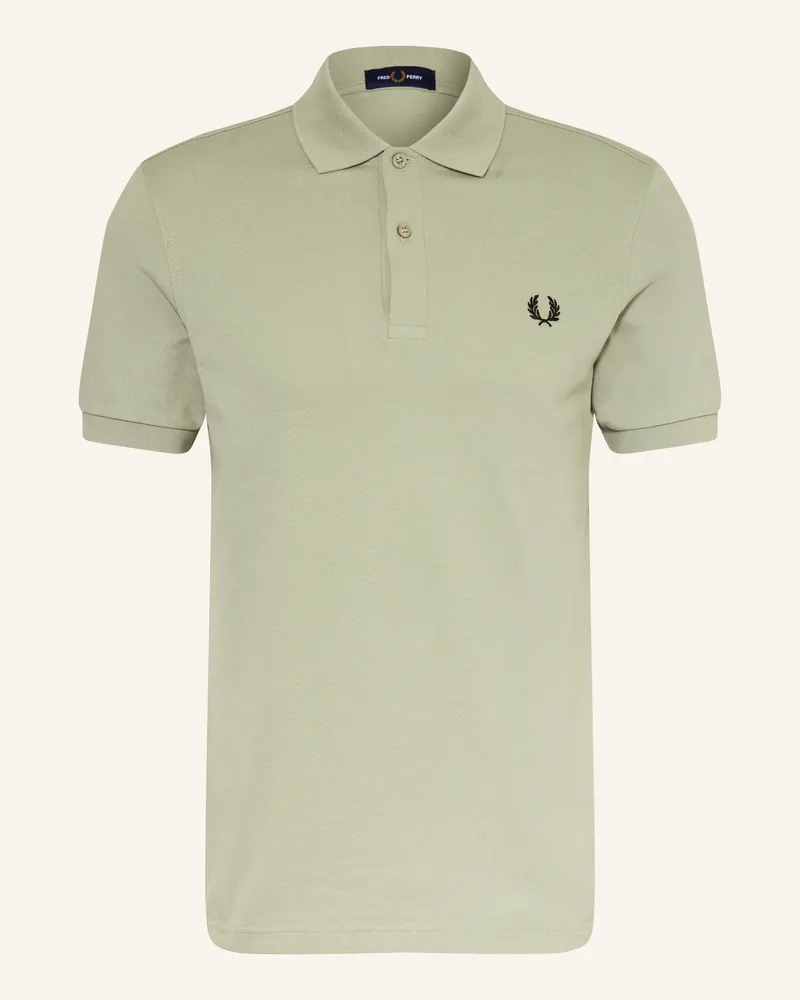 Fred Perry Piqué-Poloshirt Regular Fit Hellgrün