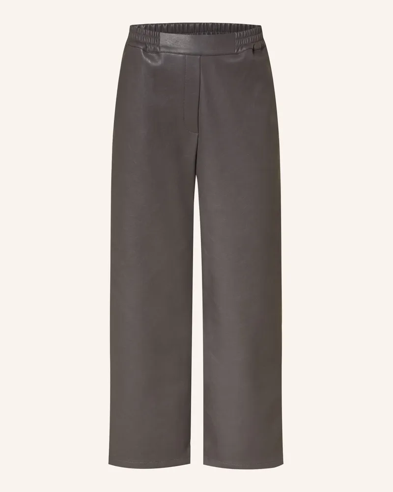 Princess goes Hollywood 7/8-Hose In Lederoptik grau Dunkelgrau