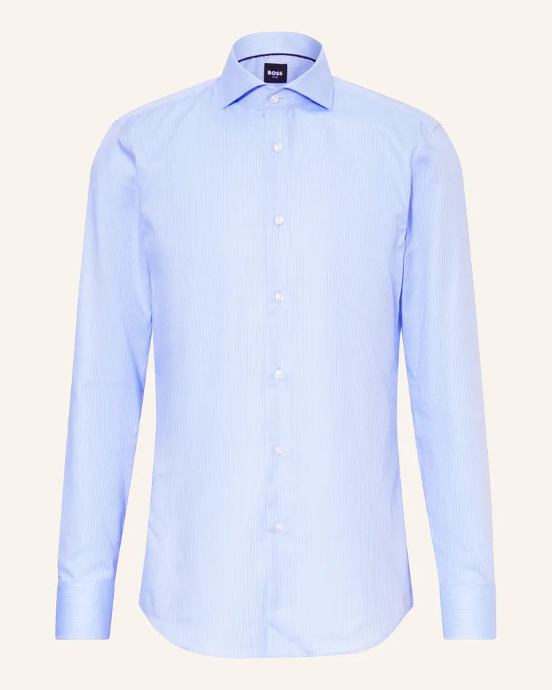 HUGO BOSS Hemd HANK Slim Fit Hellblau