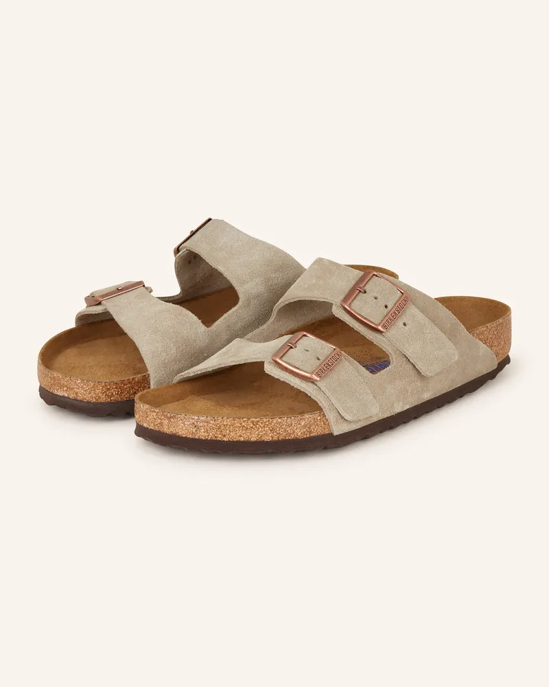 Birkenstock Pantoletten ARIZONA Taupe