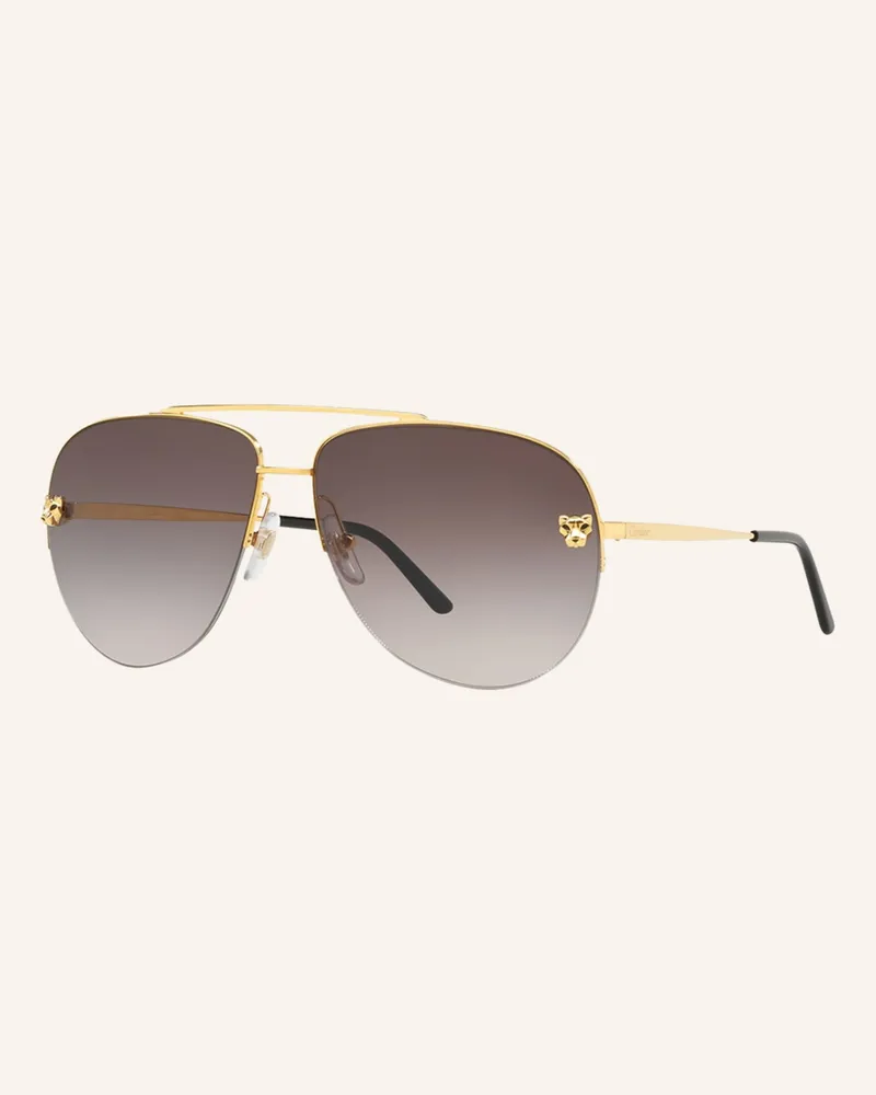 Cartier Sonnenbrille ct0065s gold 2390l3