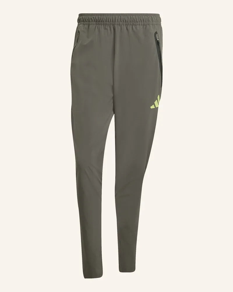adidas REAL MADRID TIRO 25 COMPETITION VIS TECH TRAVEL HOSE Grau
