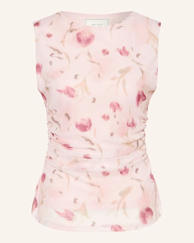 Neo Noir Mesh-Top Liblana pink Hellrosa