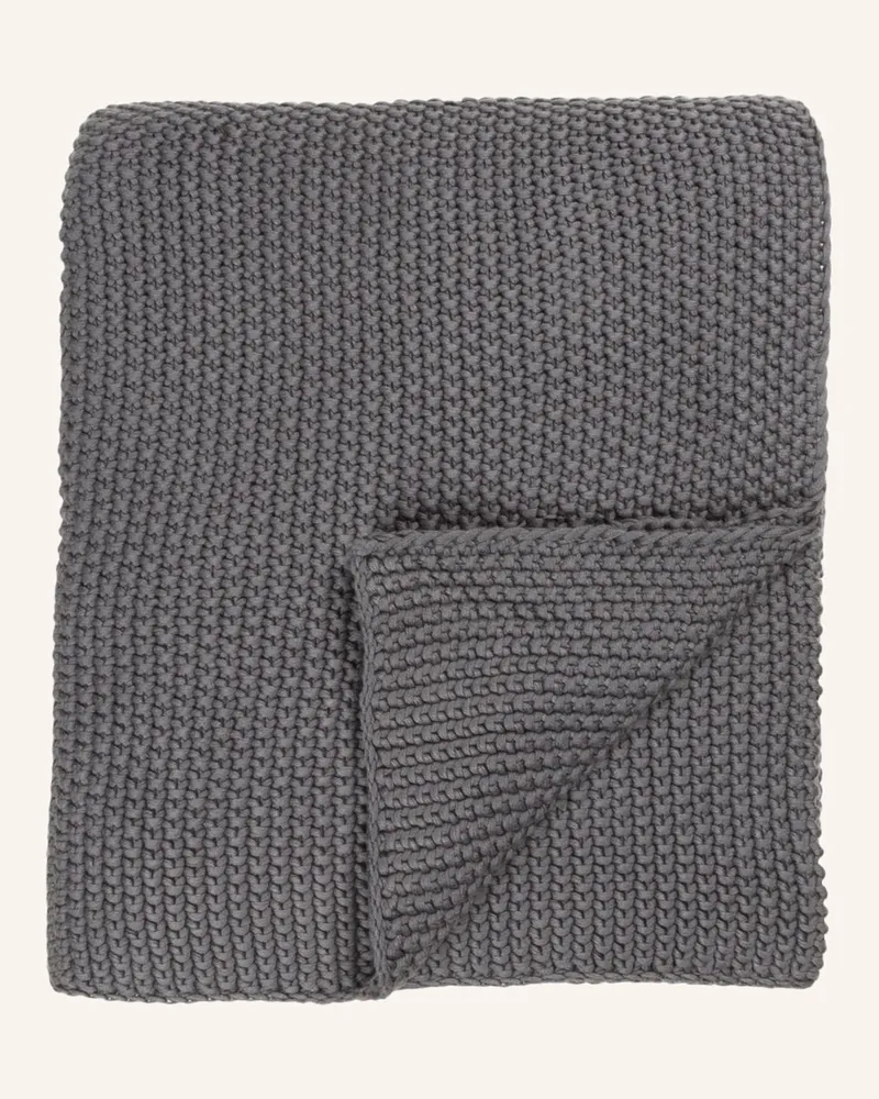 Marc O'Polo Plaid NORDIC KNIT Grau