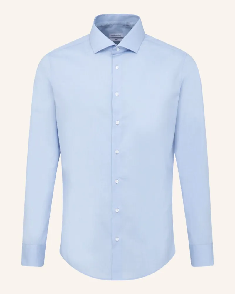 Seidensticker Business Hemd Slim Fit blau Hellblau