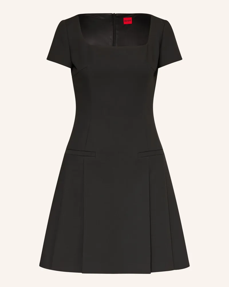 HUGO BOSS Kleid Kefina schwarz Schwarz