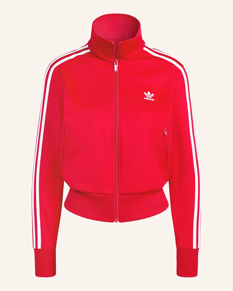 adidas Sweatjacke FIREBIRD ADICOLOR Rot